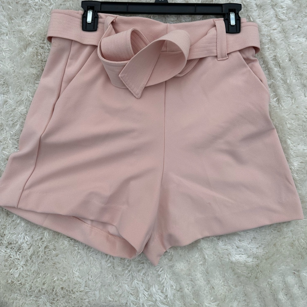 High Waist Pink Shorts